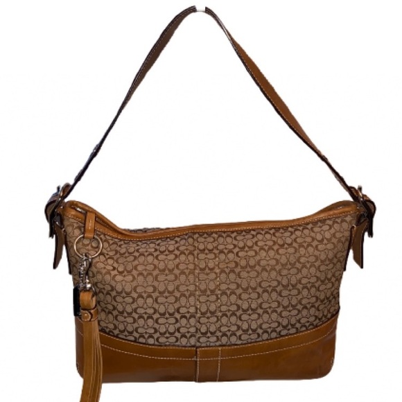 Coach Handbags - Coach micro Cs 2006 bottom leather needs TLC (unbranded twillie included)